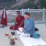 Agnihotra with Lama Thinlay of Tibetan Yungdrung Bon Monastery